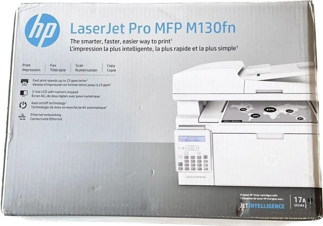 HP Laserjet MFP M130fn Printers Open-Box Excellent