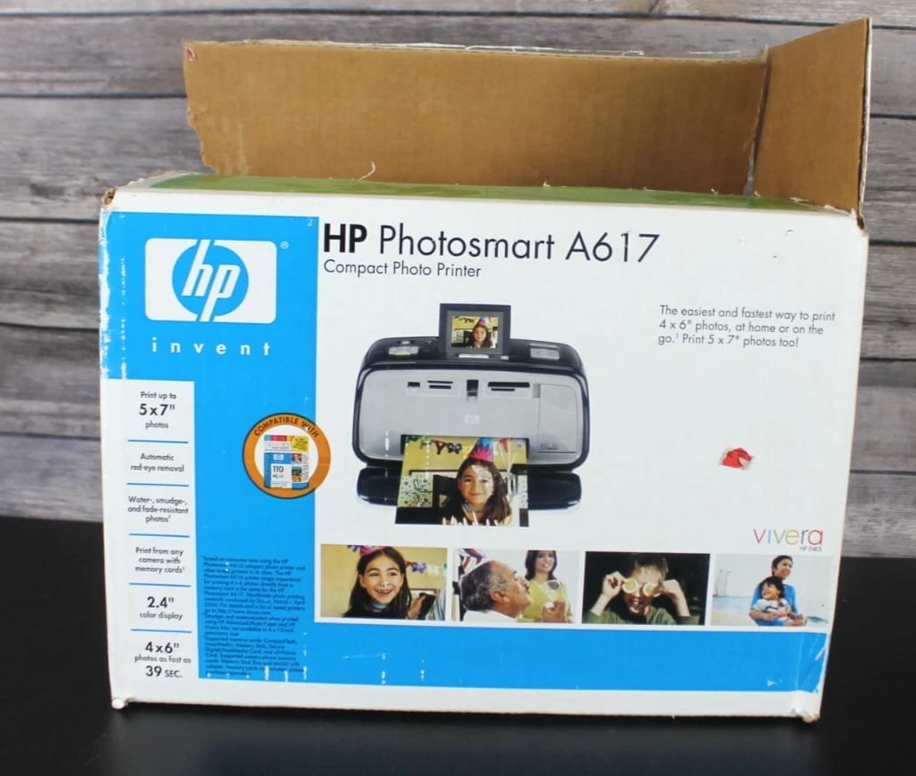 HP Photosmart A617 Printers New