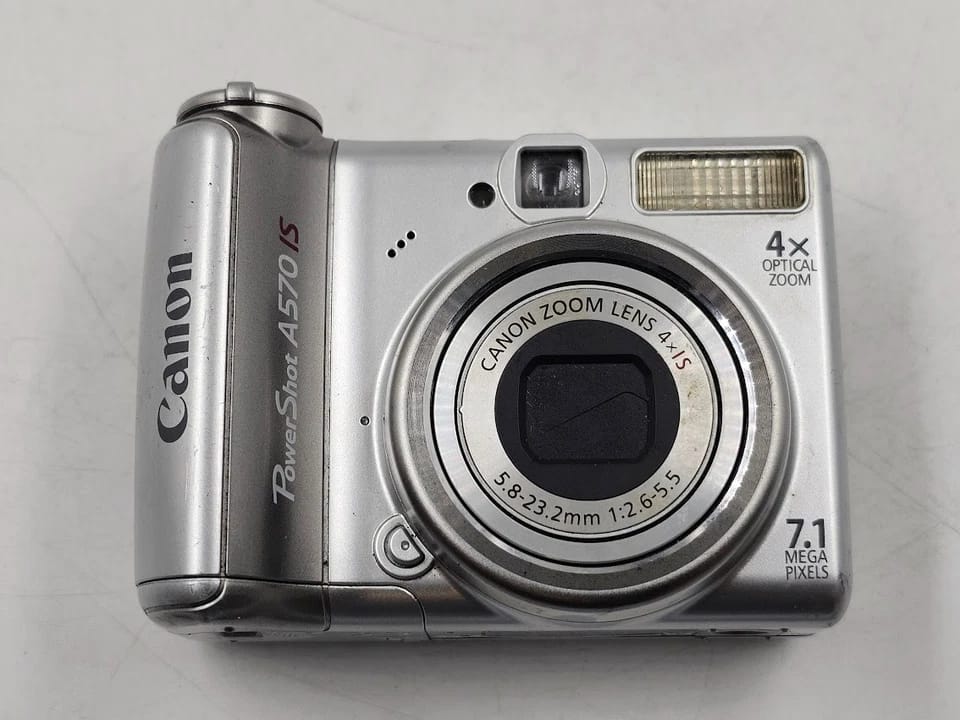 Canon PowerShot A570 IS Digital Cameras Silver New Body Only