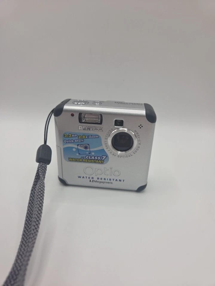 Pentax Optio 33WR Digital Cameras Silver Used - Good Body Only