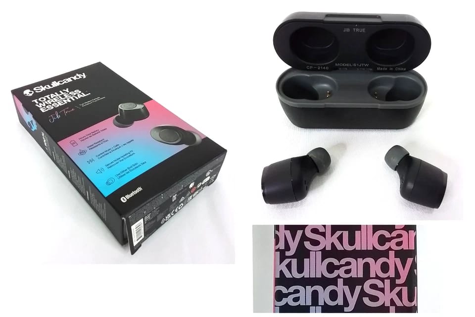 Skullcandy Jib True Headphones & Earbuds Gray New