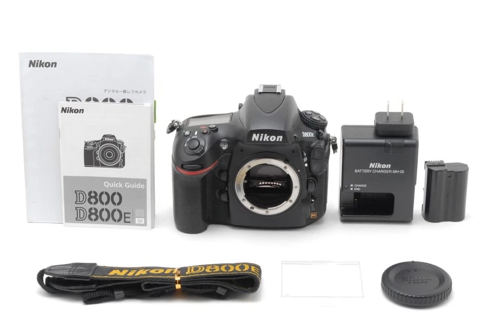 Nikon D800E Digital Cameras Black New Body Only