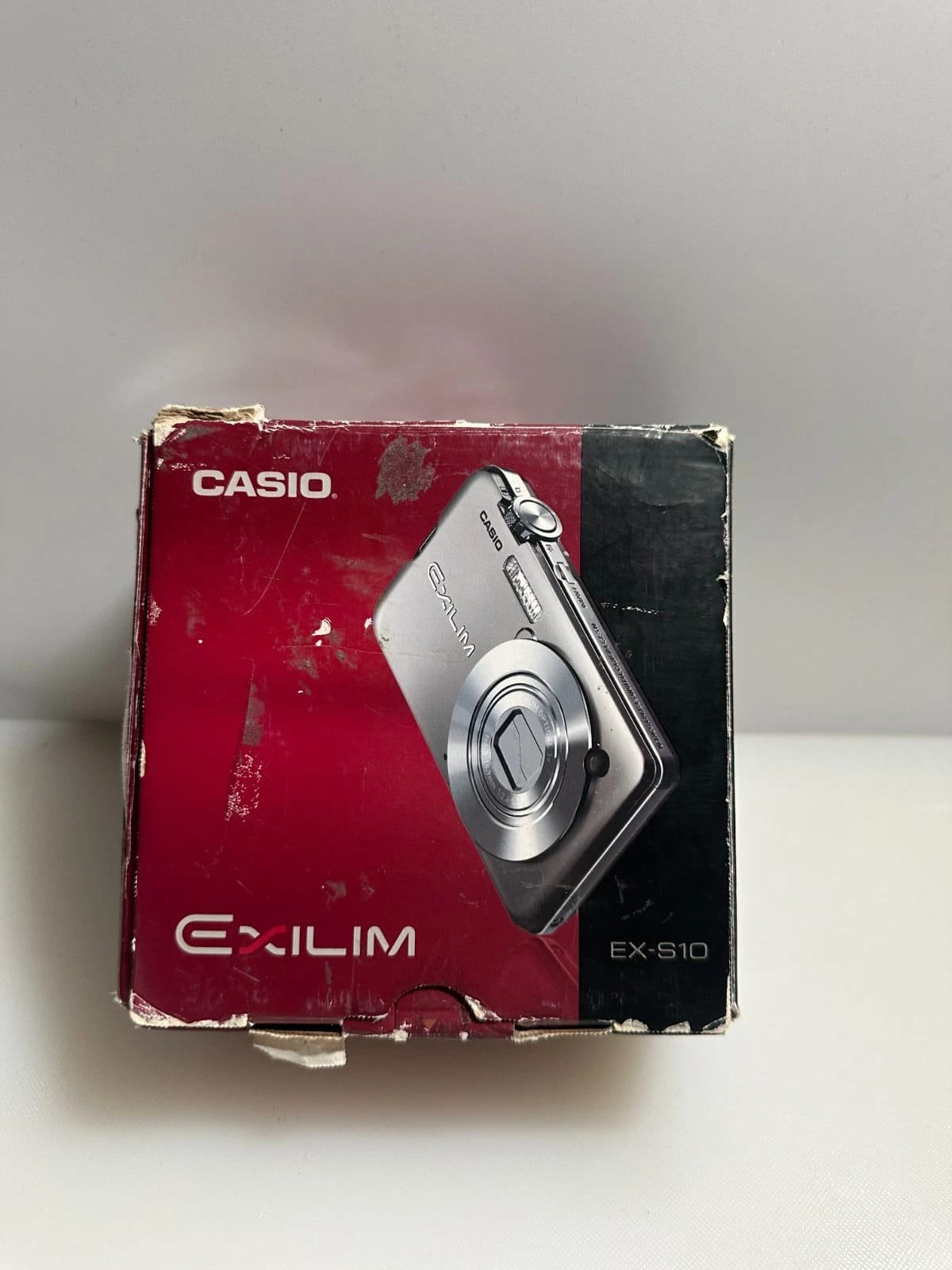 Casio Exilim EX-S10 Digital Cameras Red Used - Good Body Only