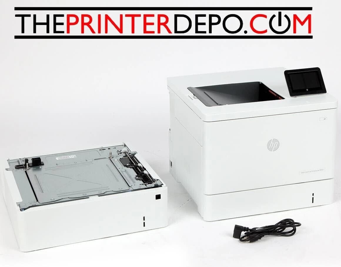 HP Color LaserJet Managed E55040dw Printers Used - Good