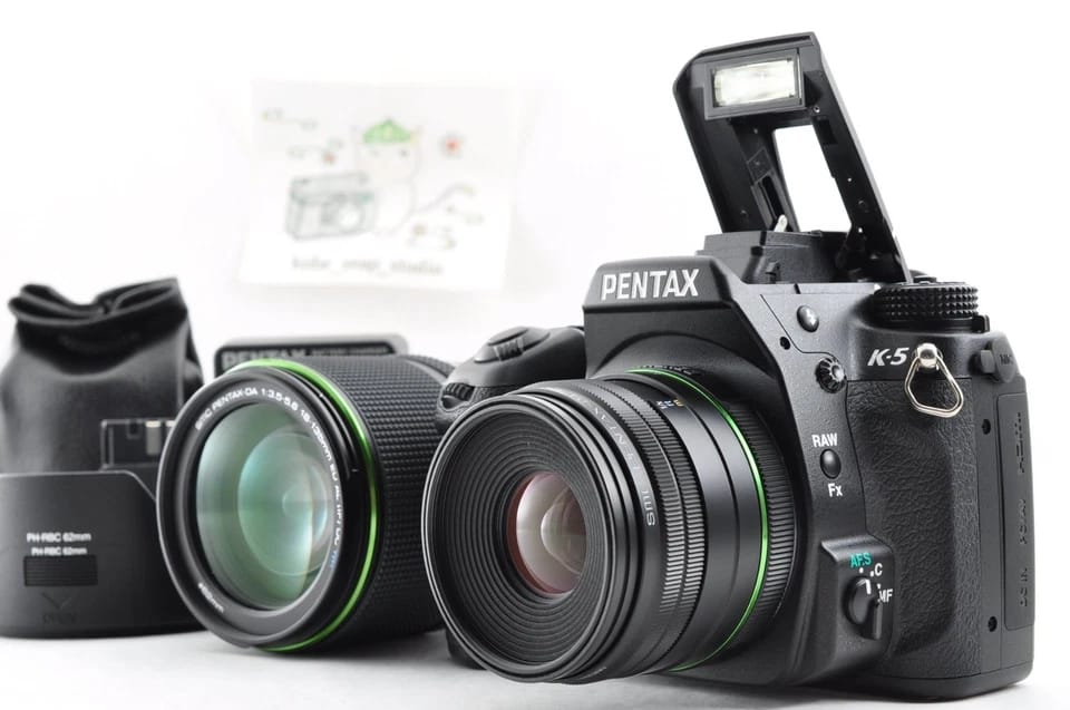 Pentax K-5 Digital Cameras Black New Body Only