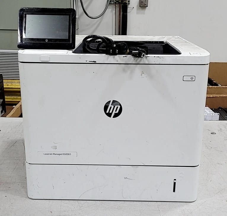 HP LaserJet Managed E60065 Printers Used - Good