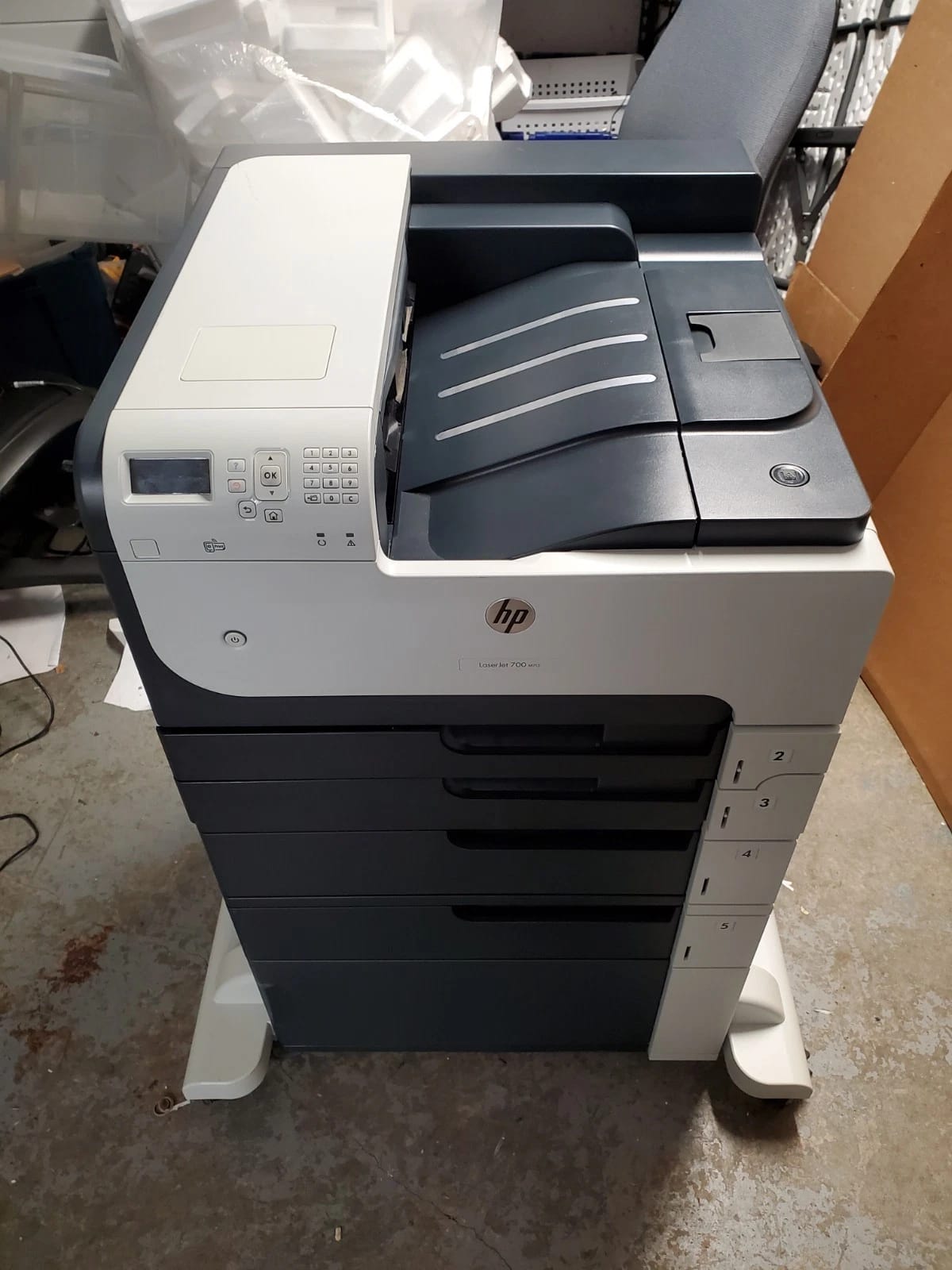 HP M712 Printers Used - Good