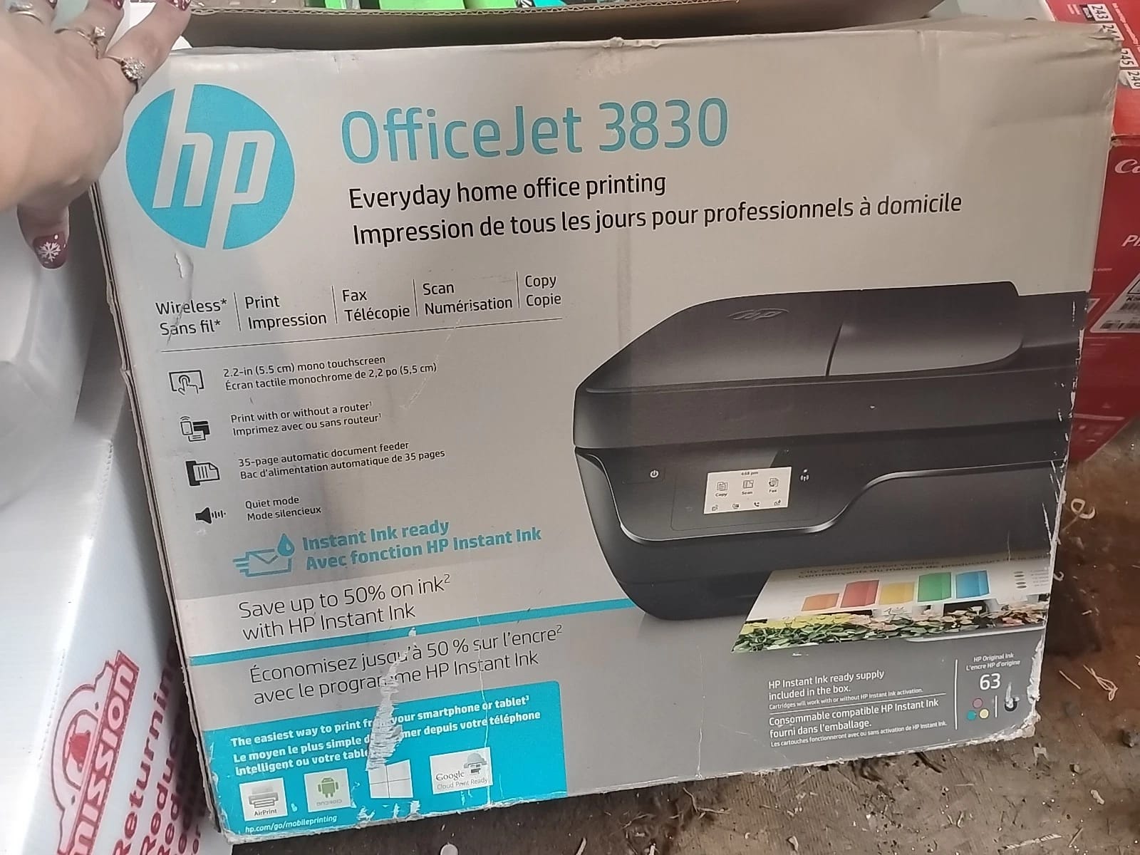 HP OfficeJet 3833 Printers New