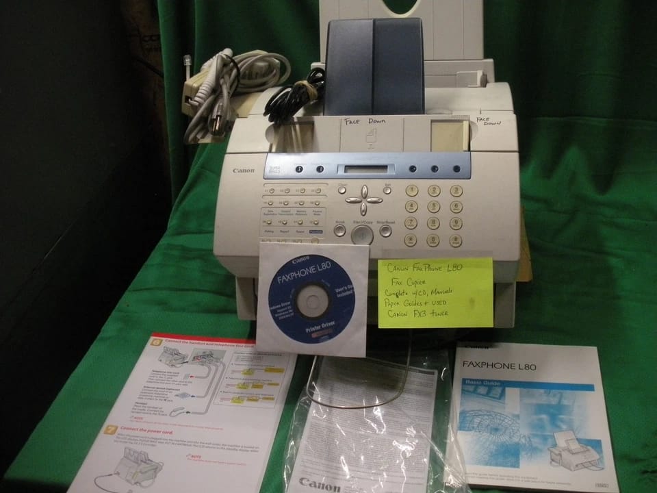 Canon Faxphone L80 Printers New