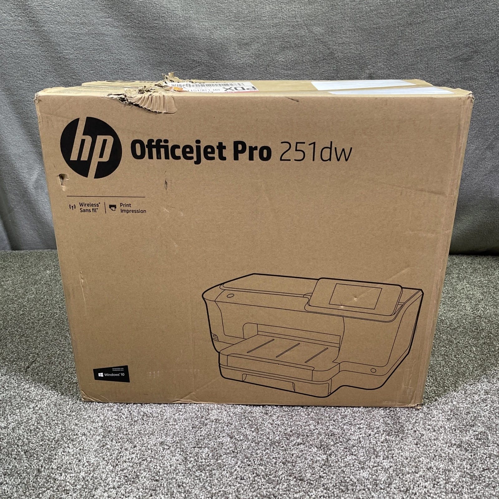 HP Officejet Pro 251dw Printers For parts or not working