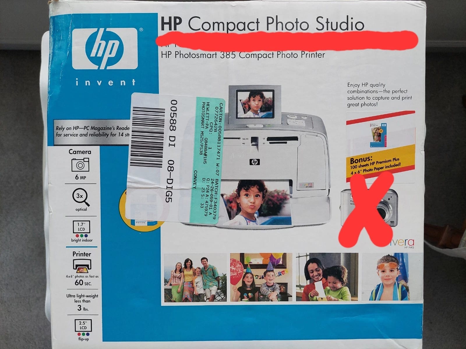 HP 380 Printers Open-Box Excellent