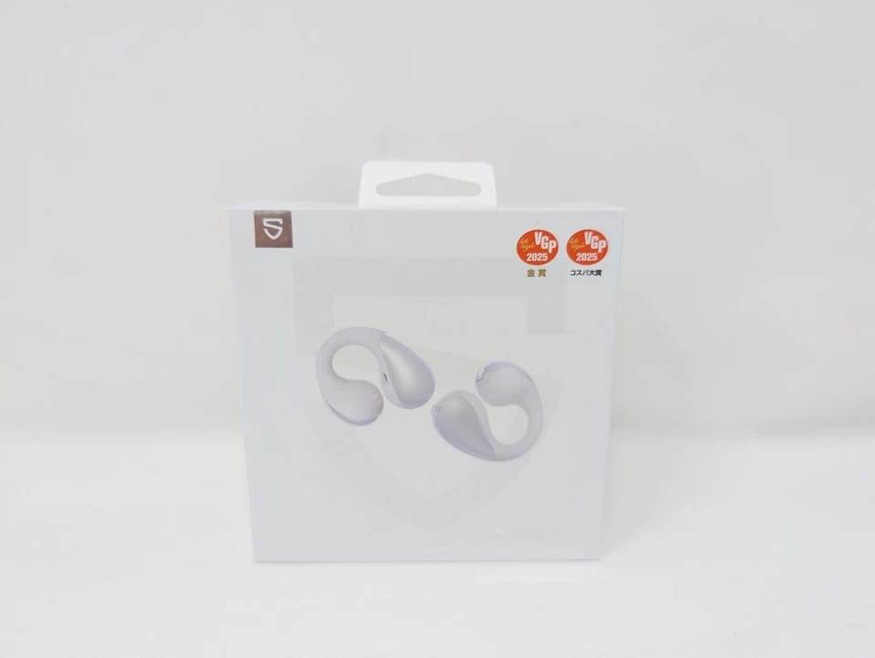 SoundPEATS Pearlclip Pro Headphones & Earbuds White New