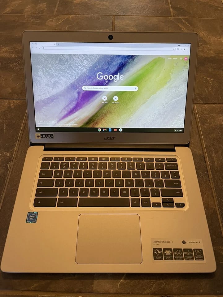 Acer Chromebook book Computers