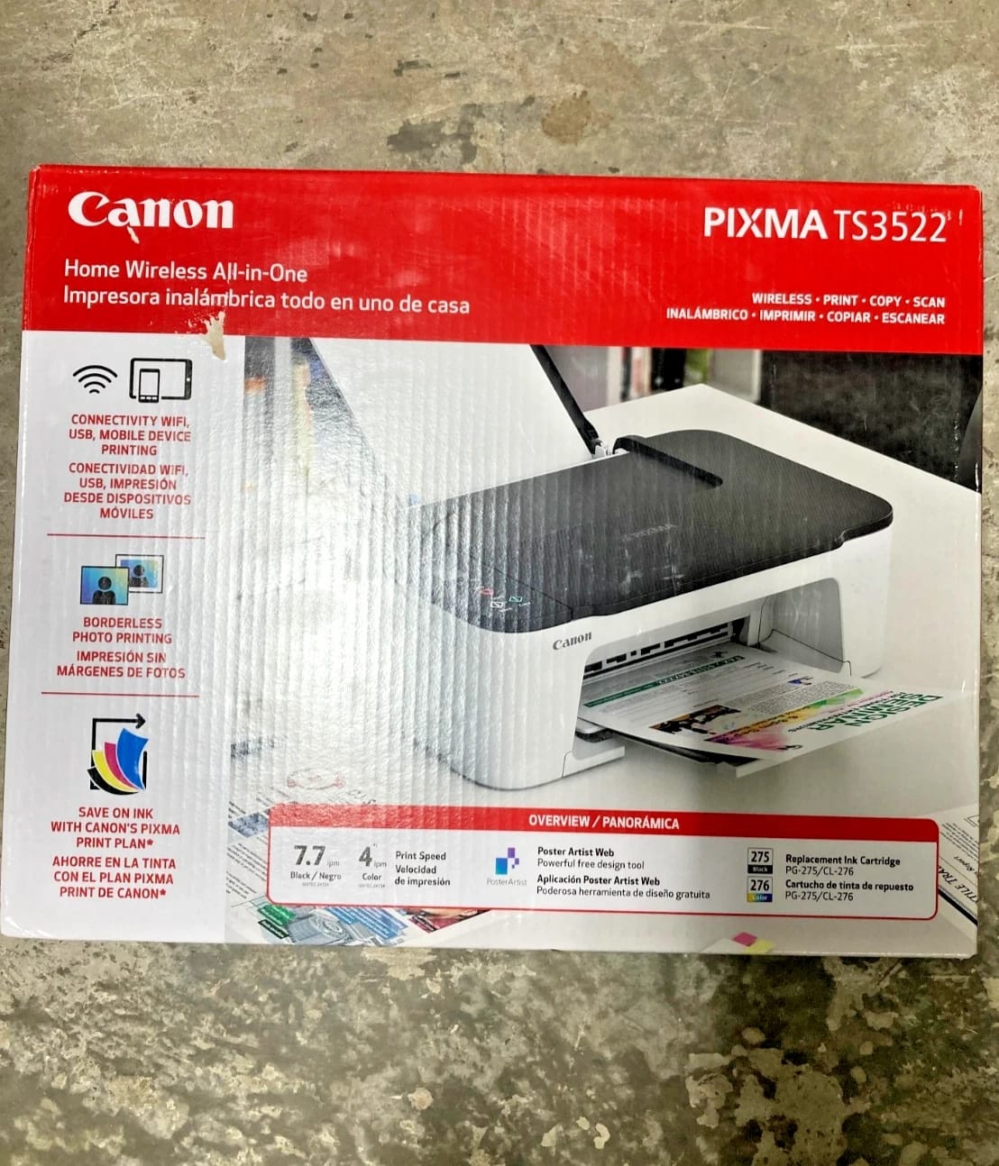 Canon 3722/3720 Printers New