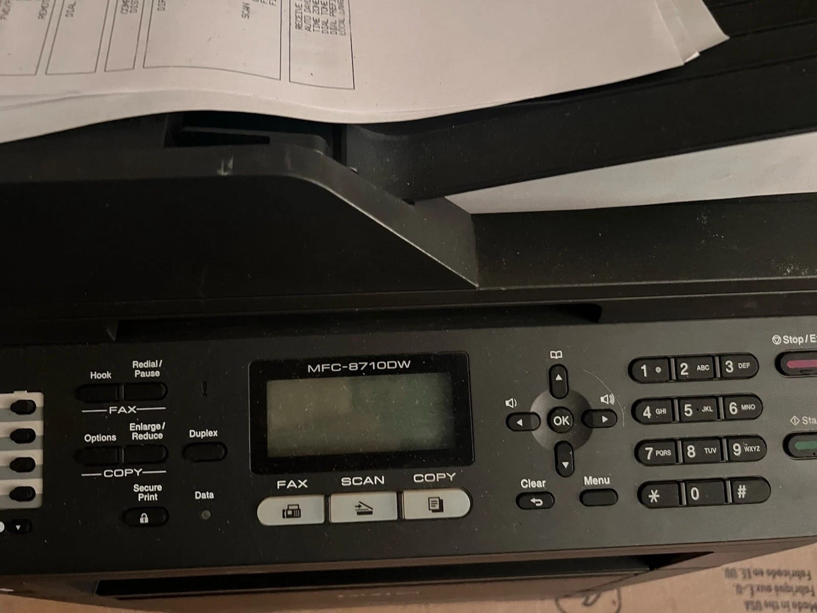 Brother MFC-8710DW Printers Refurbished - Excellent