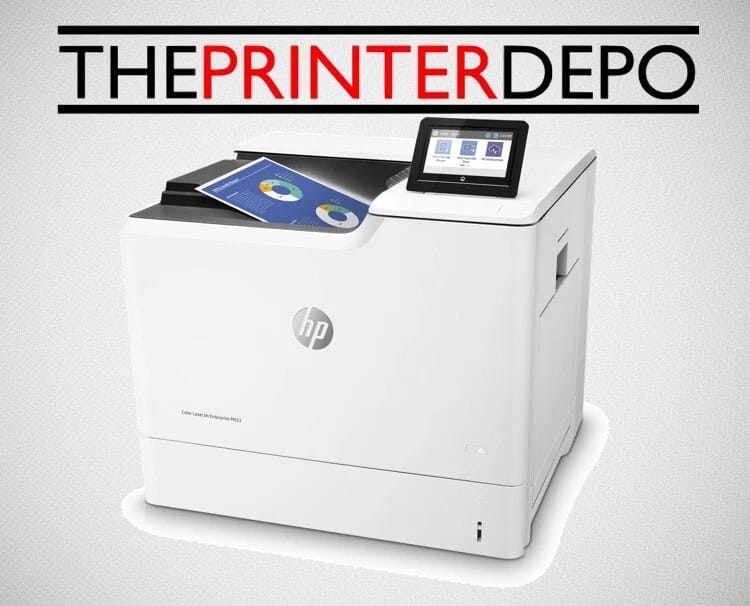 HP M653dh Printers Used - Good