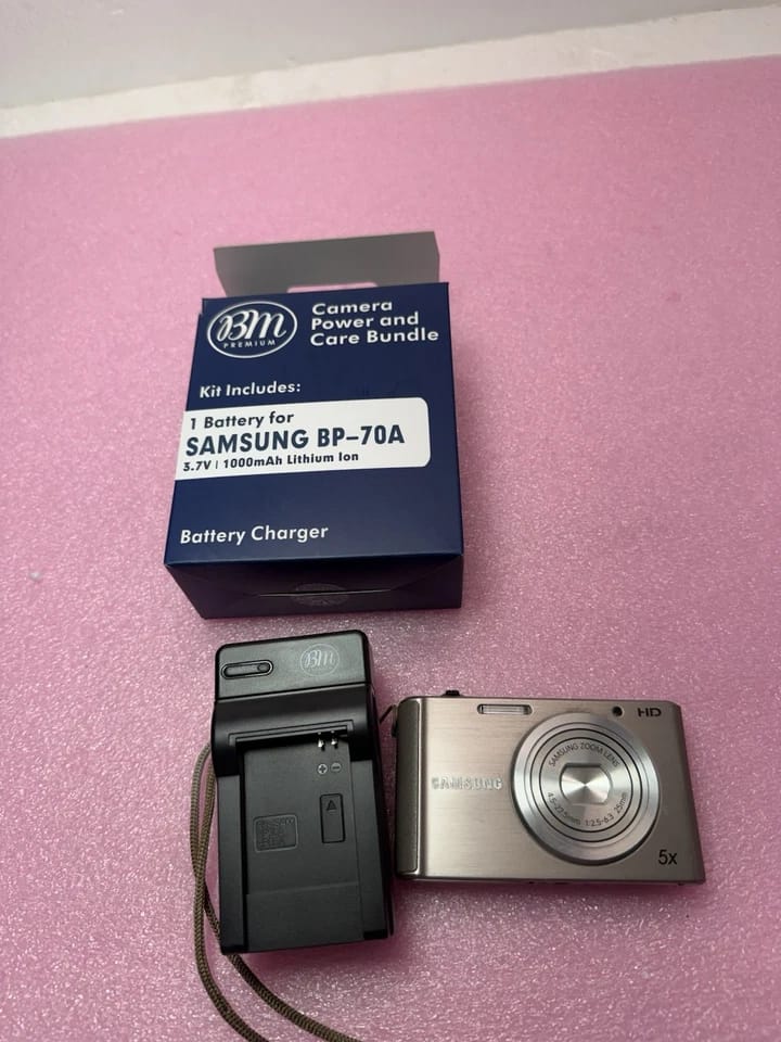 Samsung ST76 Digital Cameras Purple New Body Only