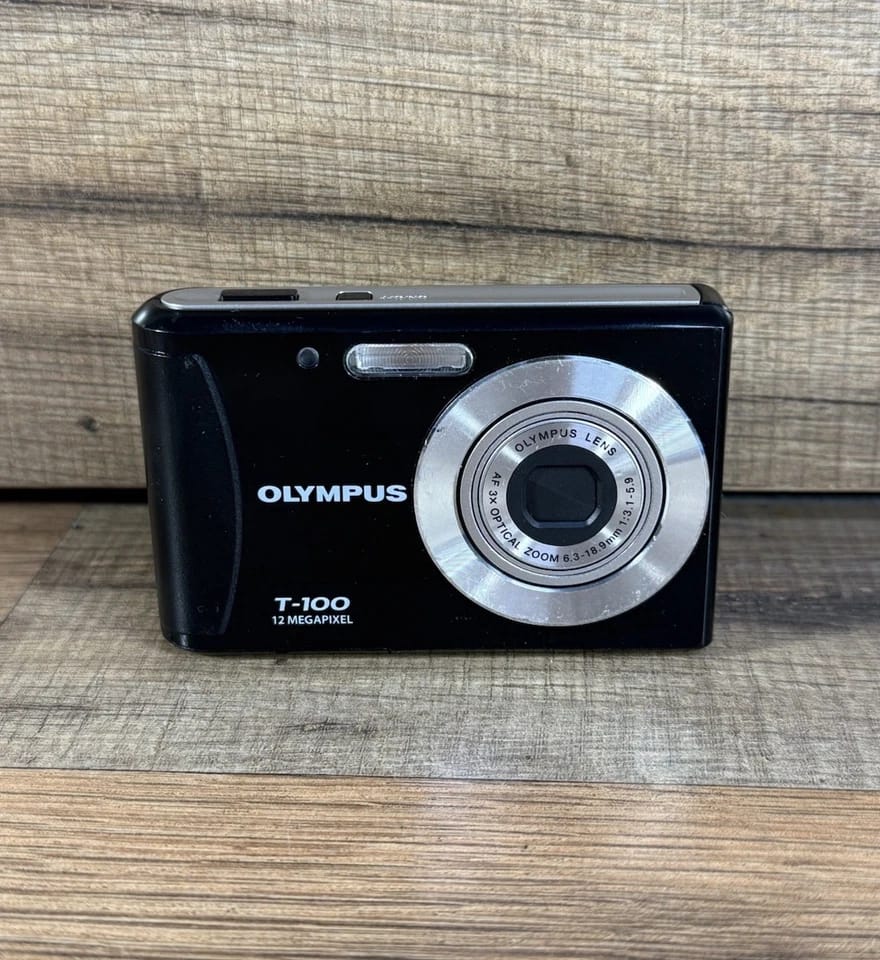 OM SYSTEM T-100 Digital Cameras Blue New Body Only