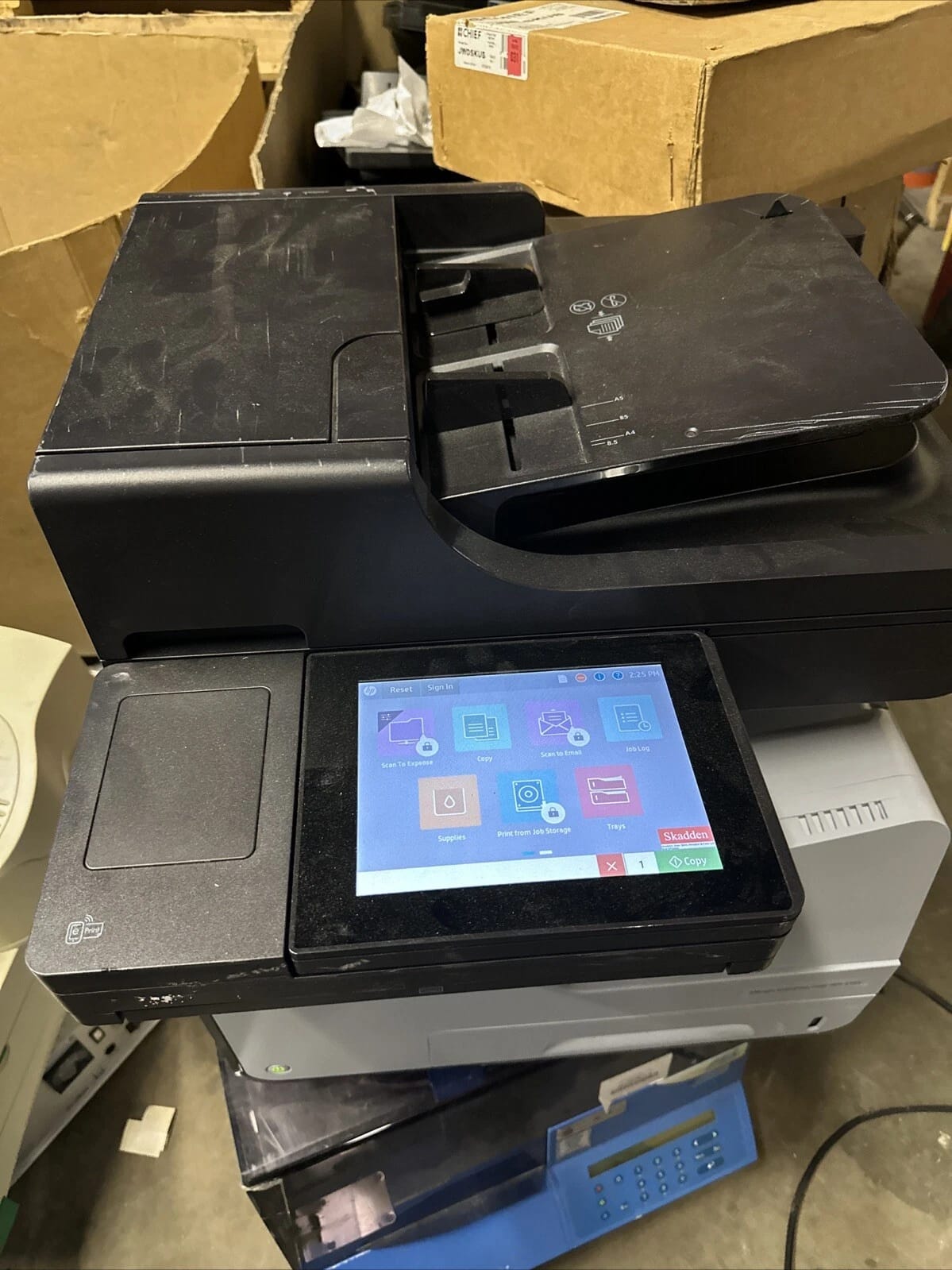 HP MFP X585Z Printers Used - Good