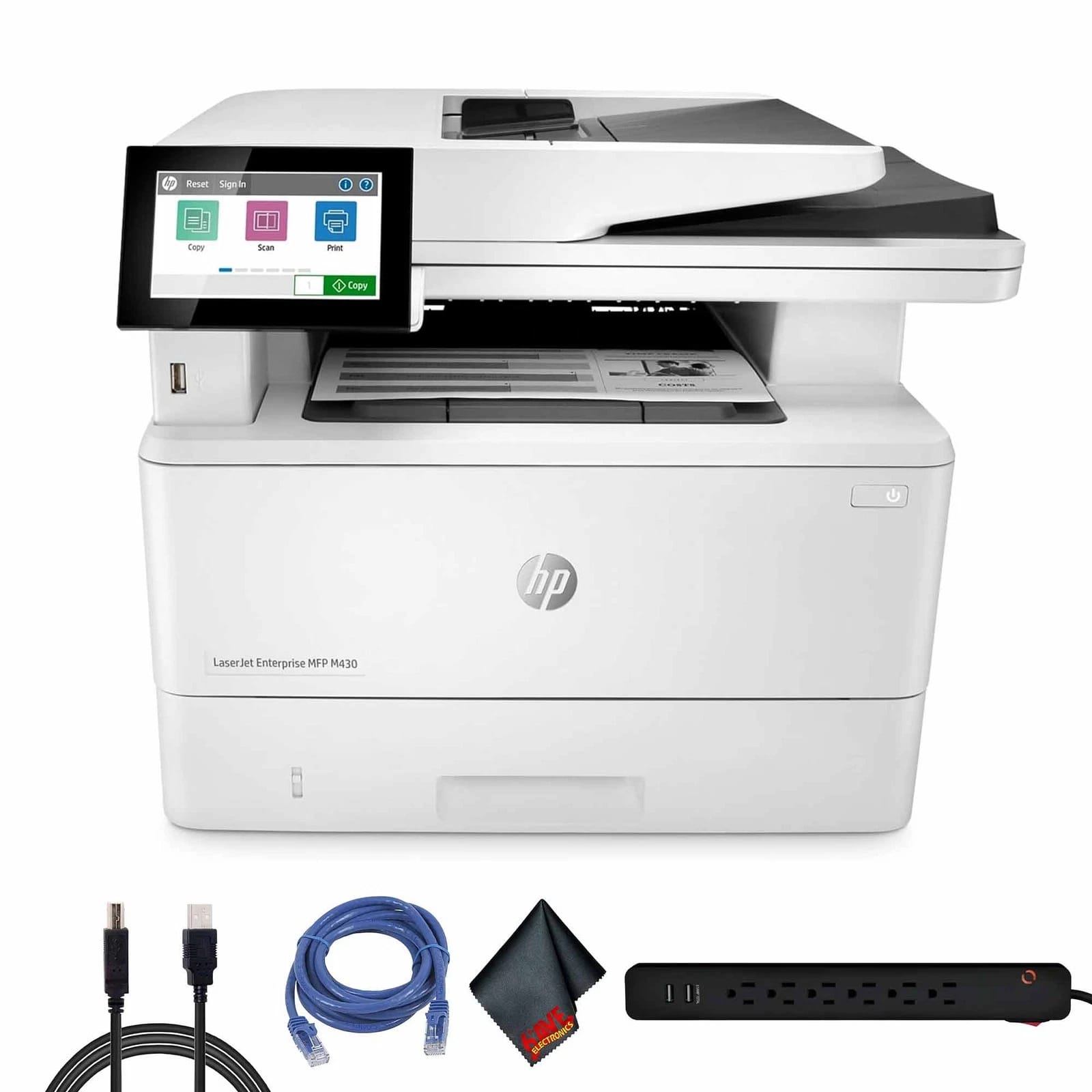 HP HP LaserJet Enterprise MFP M430f Printers Black New