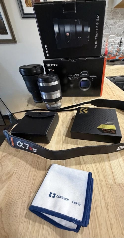 Sony Alpha 7R IV Digital Cameras Black New Body Only