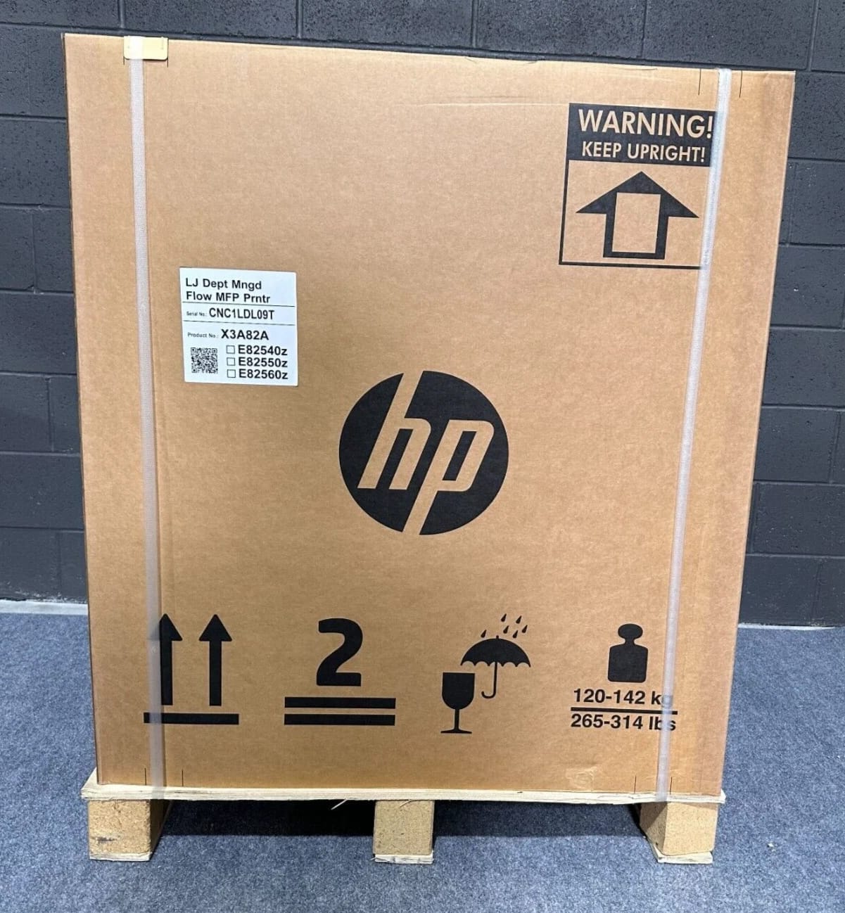 HP Laserjet Managed MFP E82550z Printers New