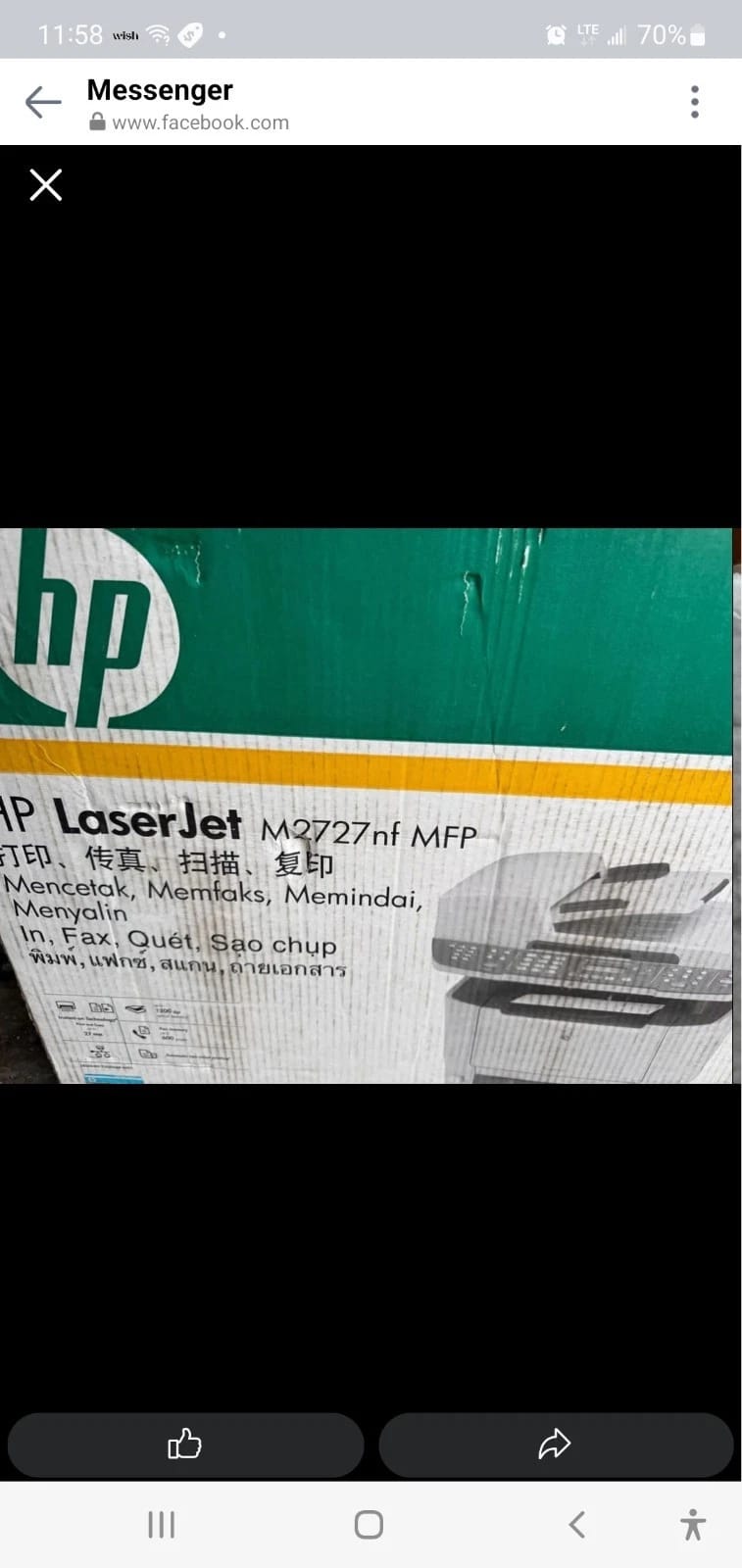 HP M2727nf Printers New