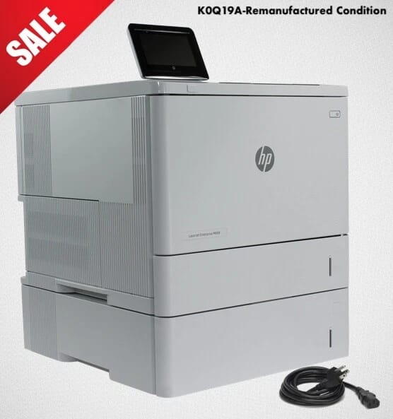 HP M609x Printers Refurbished - Excellent