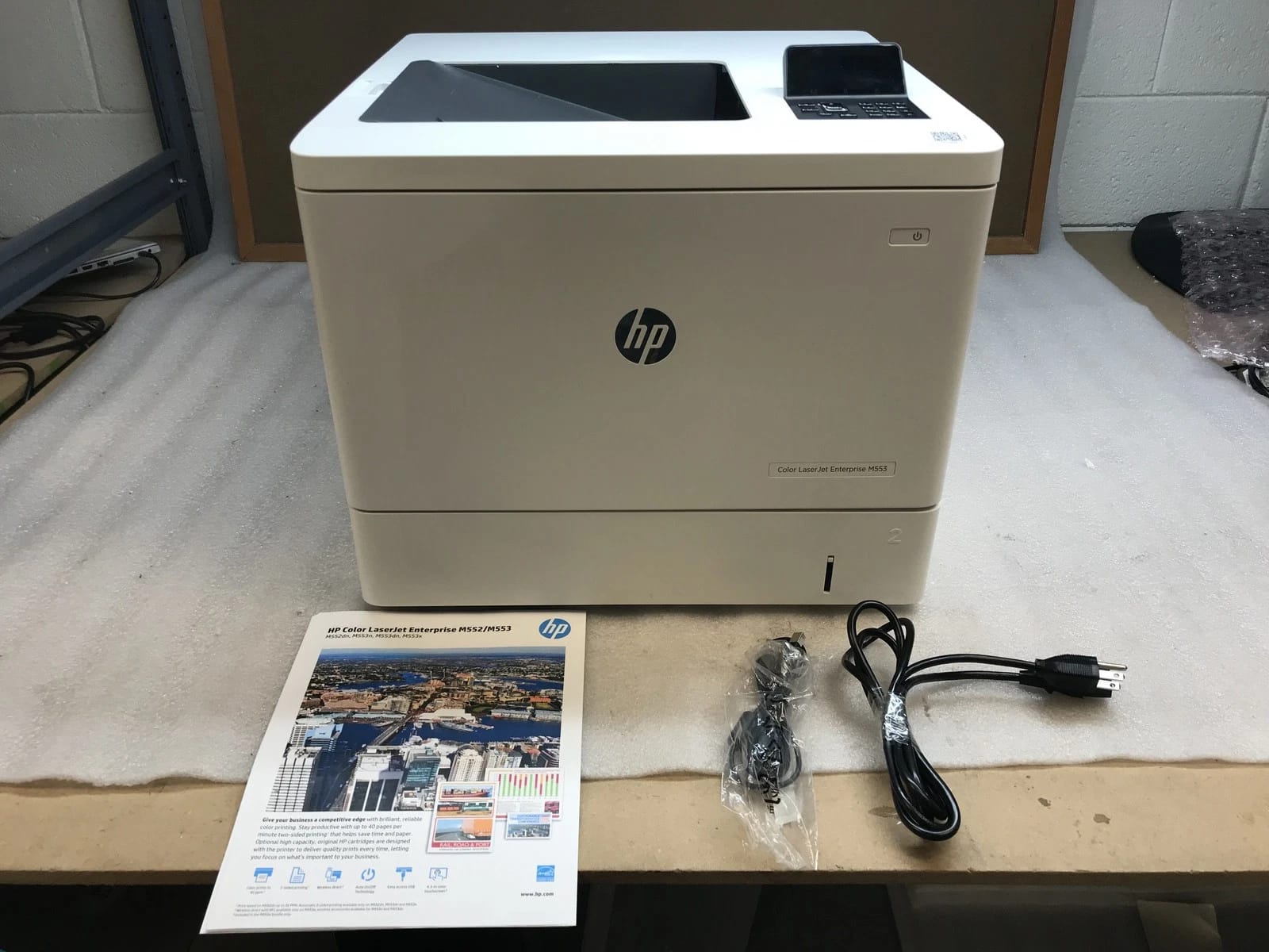 HP Color LaserJet Enterprise M553 Printers Used - Good