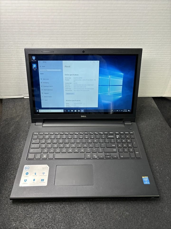 Dell Inspiron 15 3542 Computers 500GB 4GB Used - Good