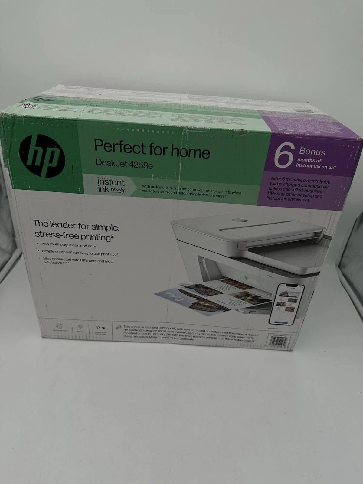 HP DeskJet 4258e Printers New