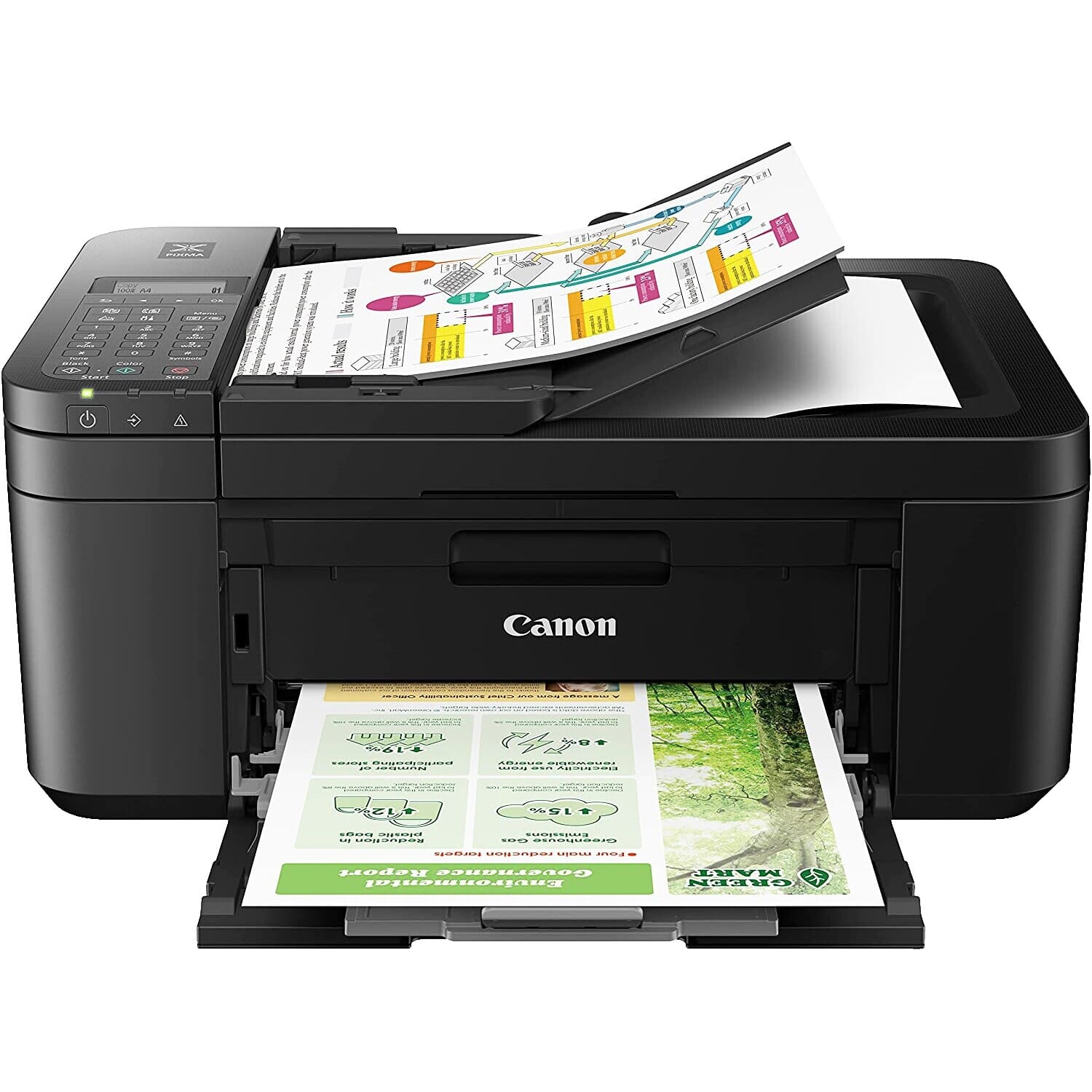 Canon PIXMA TS3120 Printers Black Used - Good