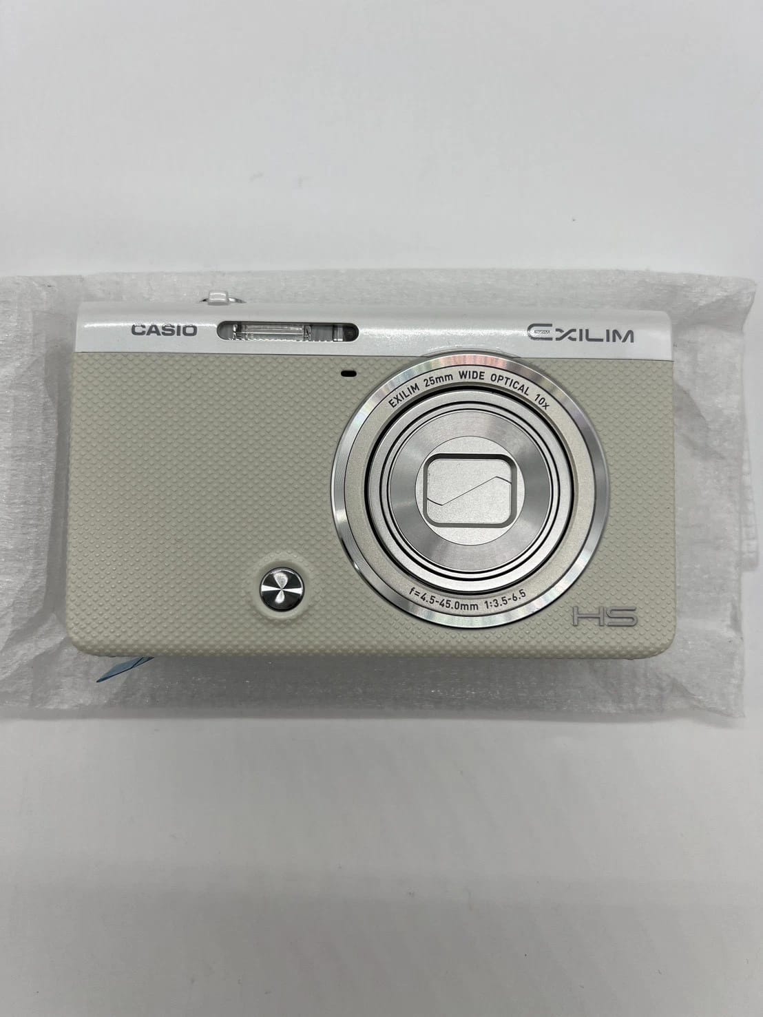 Casio Exilim EX-ZR60 Digital Cameras White Used - Good Body Only