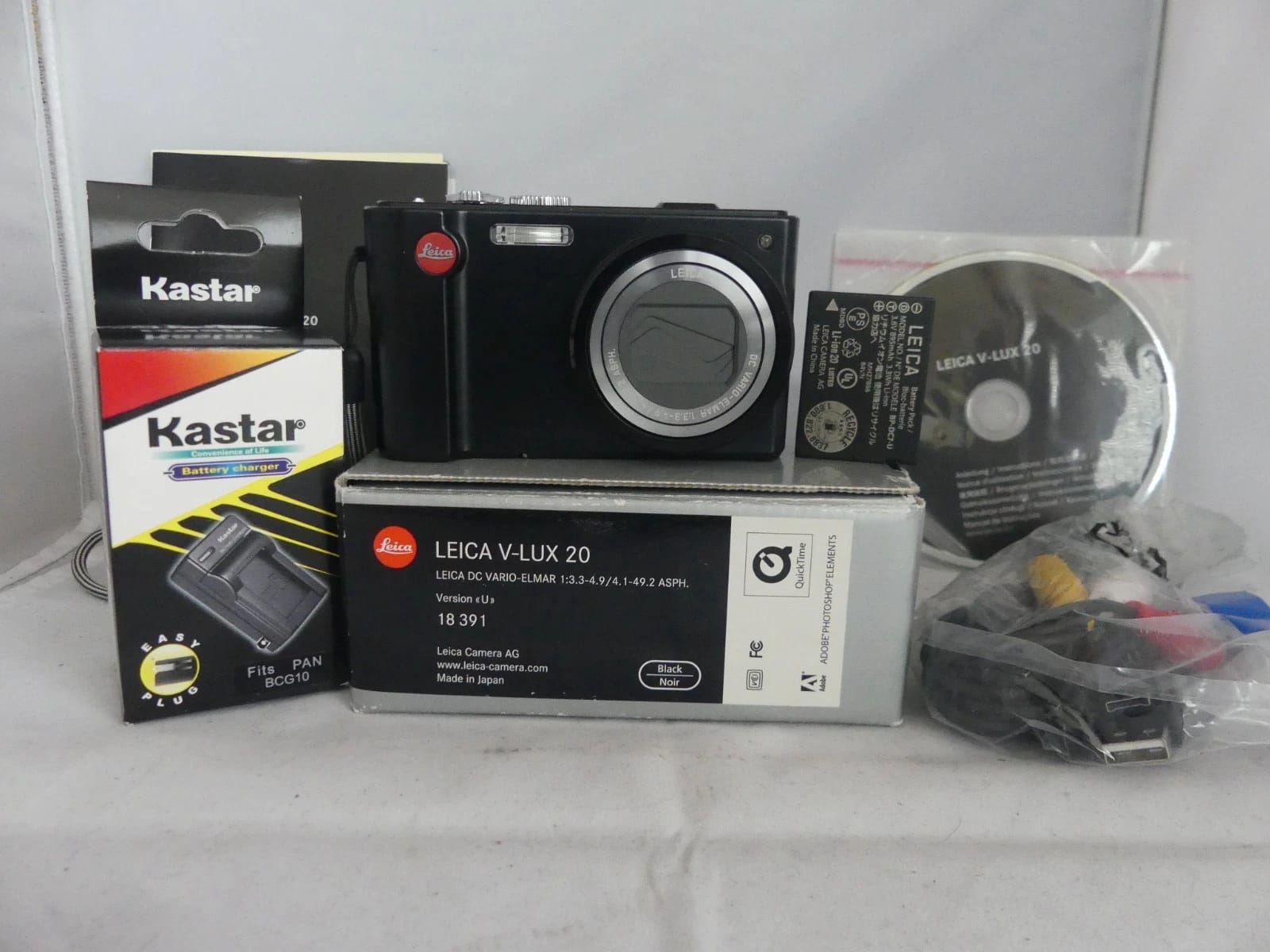Leica V-LUX 20 Digital Cameras Black Used - Good Body Only