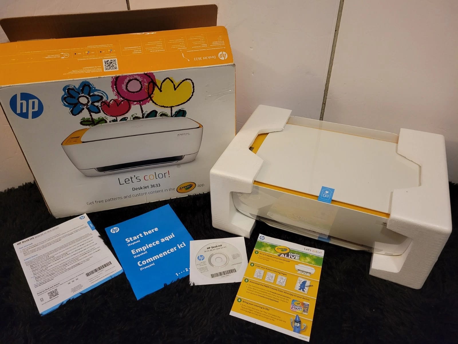 HP DeskJet 3633 Printers Open-Box Excellent