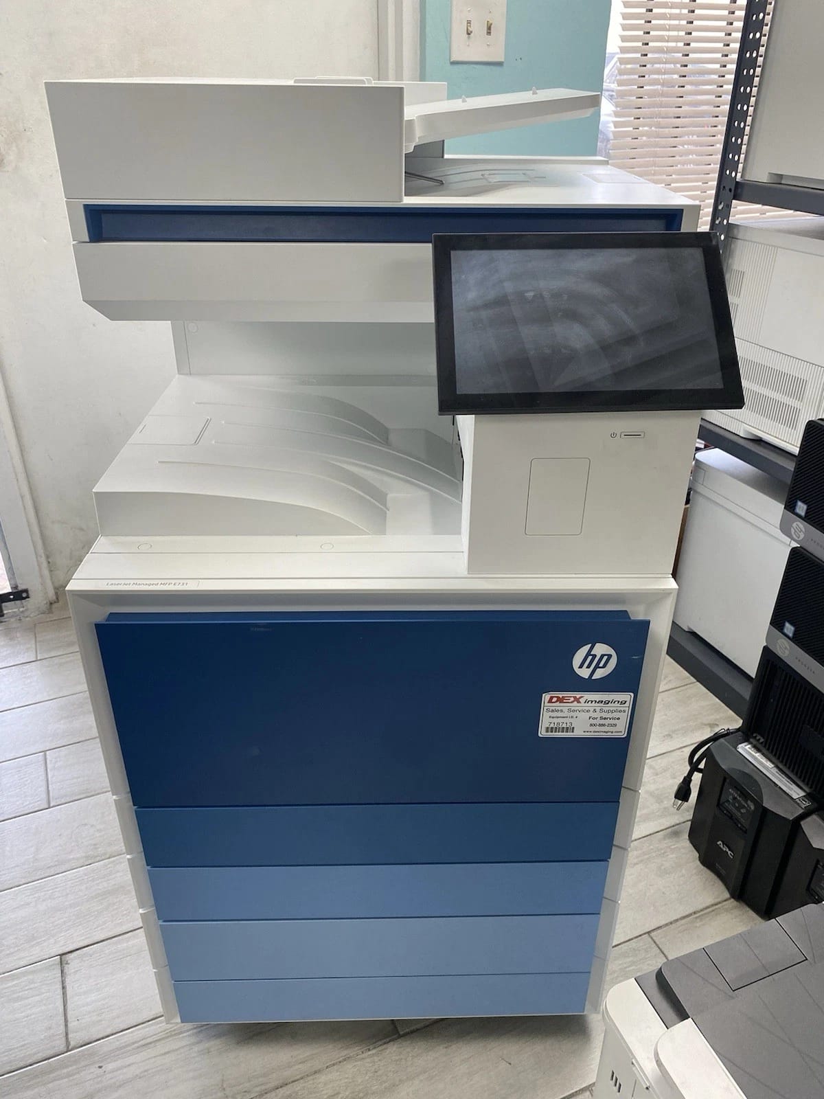 HP MFP E731 Printers Used - Good