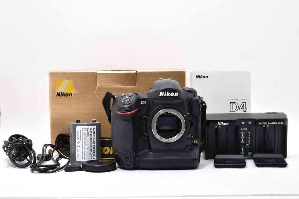 Nikon D4 Digital Cameras Black New Body Only