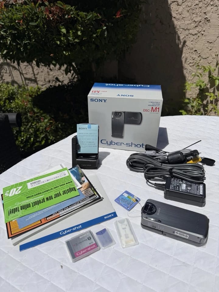 Sony DSC-M1 Digital Cameras Gray New Body Only