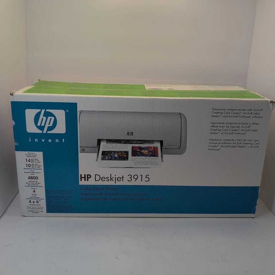 HP DeskJet 3915 Printers New