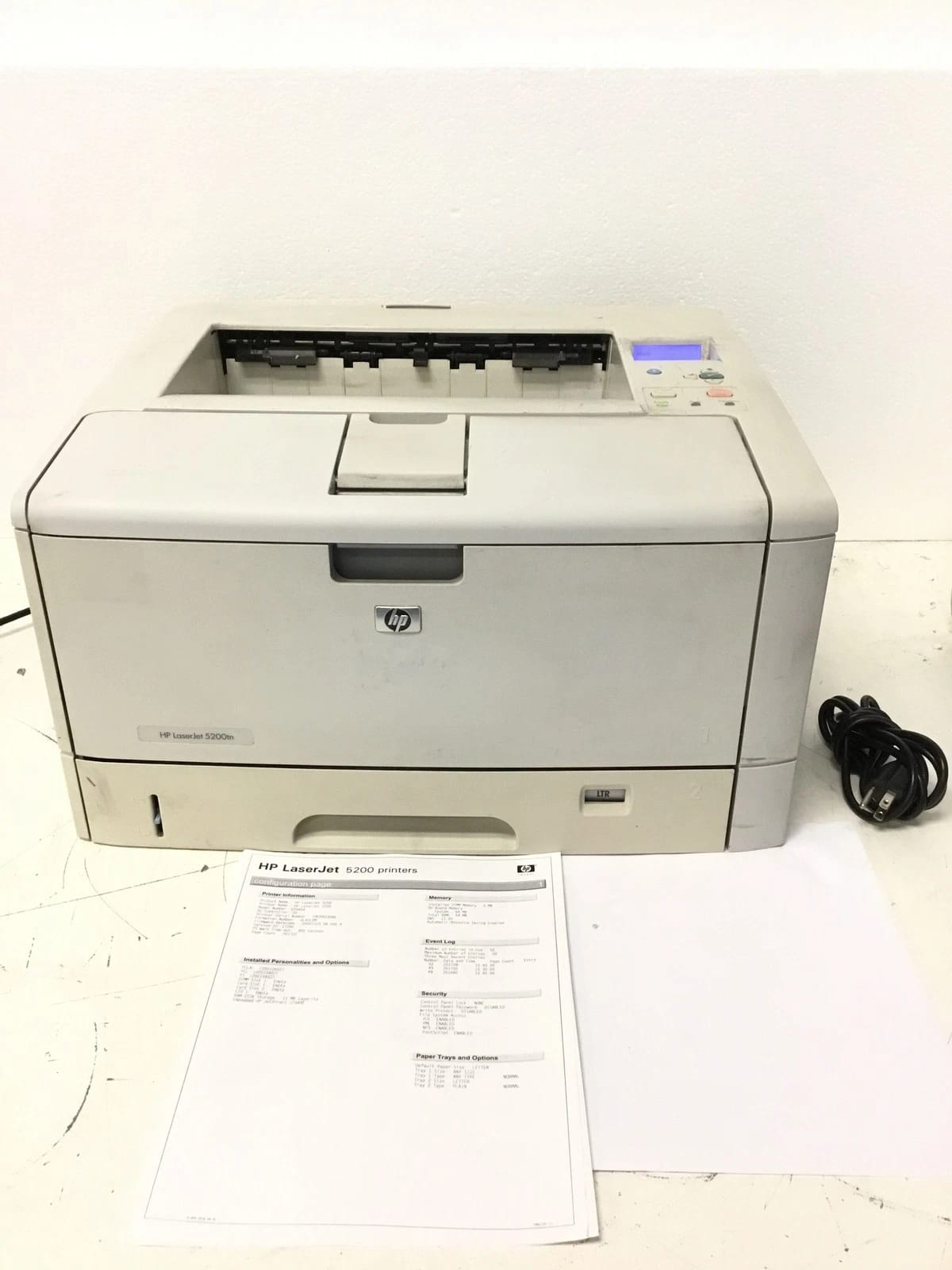 HP LaserJet 5200tn Printers Refurbished - Excellent