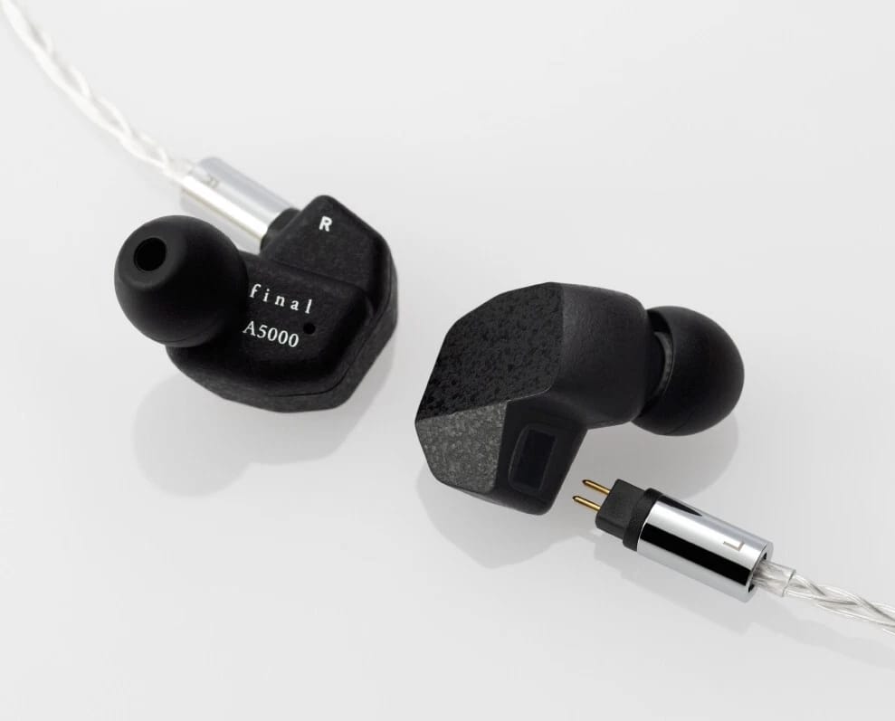 Final A5000 Headphones & Earbuds Black New