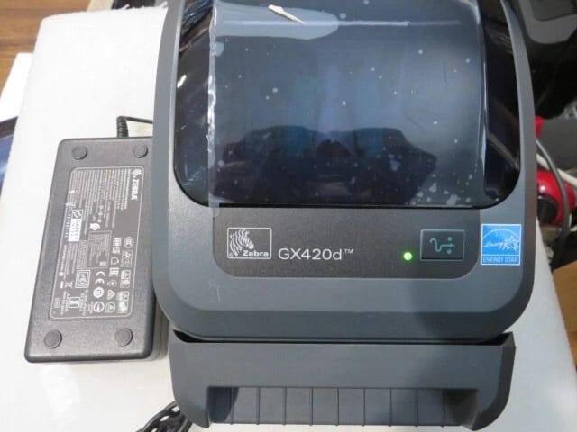 Zebra gx420d with cutter Printers Used - Good