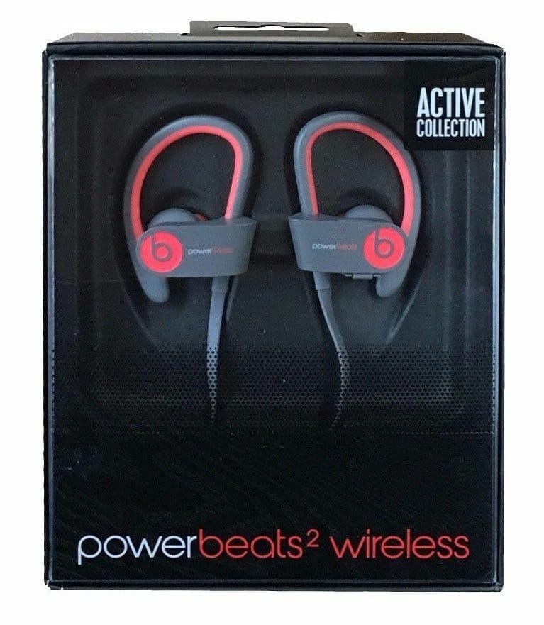 Beats Powerbeats2 Wireless Headphones & Earbuds Red New