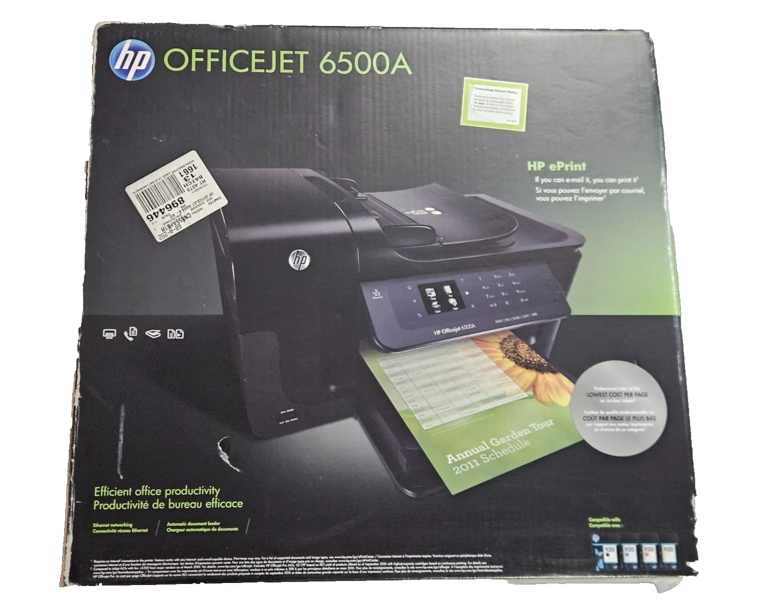 HP OfficeJet 6500A Plus Printers For parts or not working