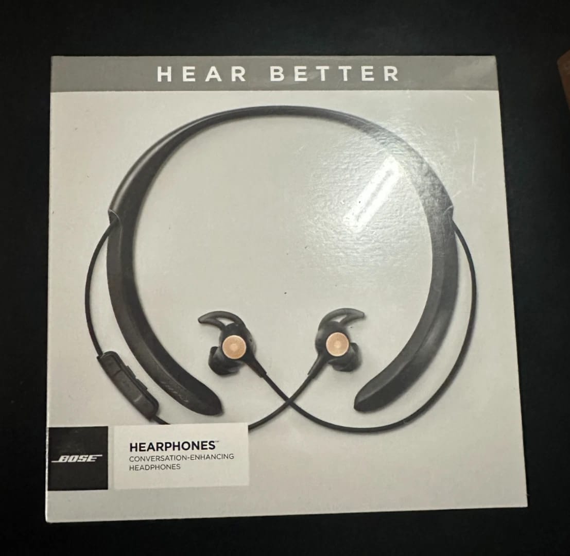Bose HEARPHONES Headphones & Earbuds Black Open-Box Excellent