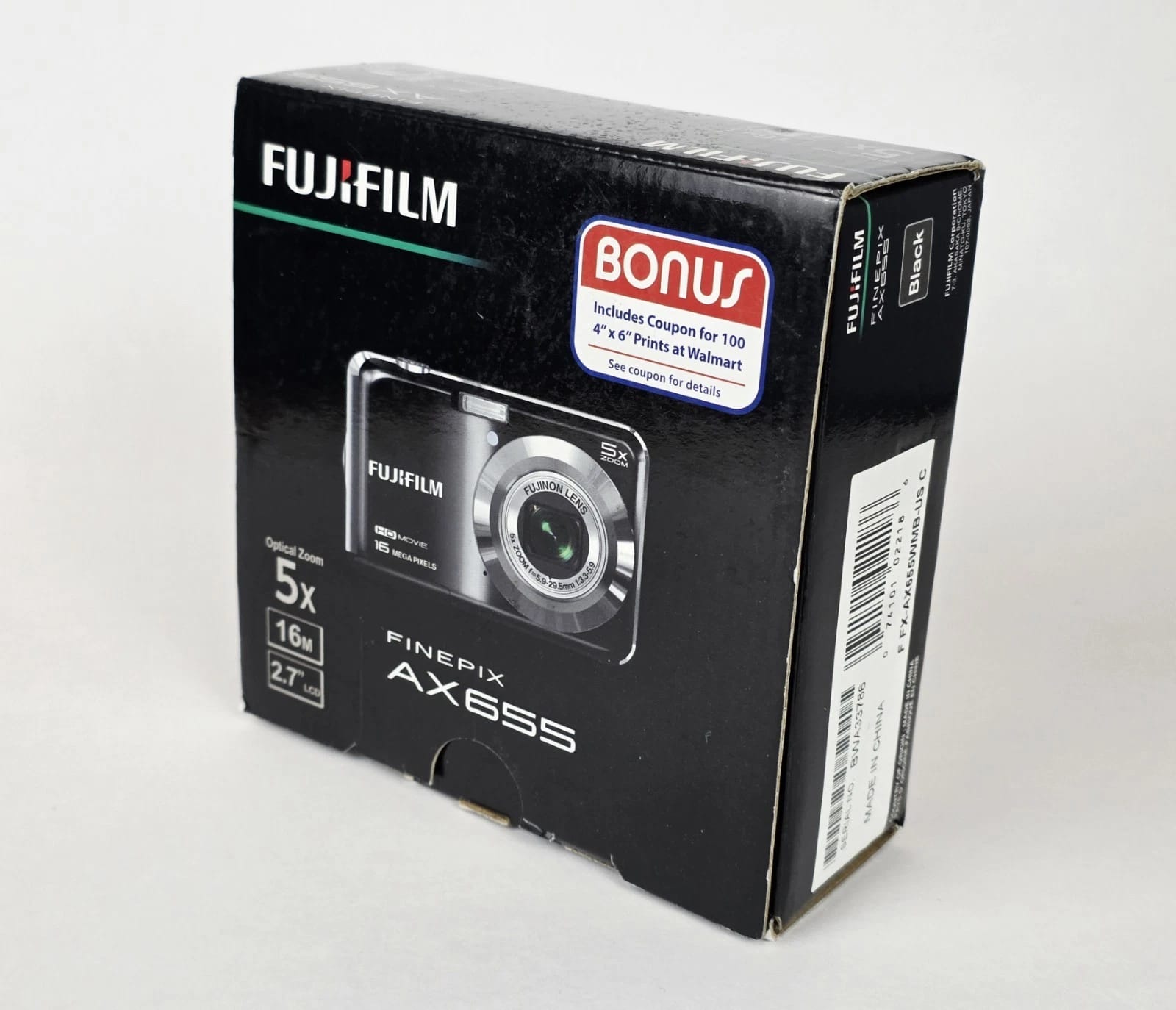 Fujifilm AX655 Digital Cameras Black New Body Only