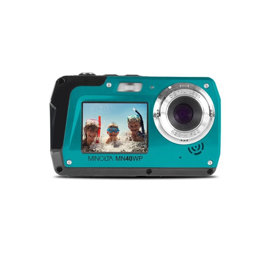 Minolta MN40WP-BL Digital Cameras Blue New Body Only