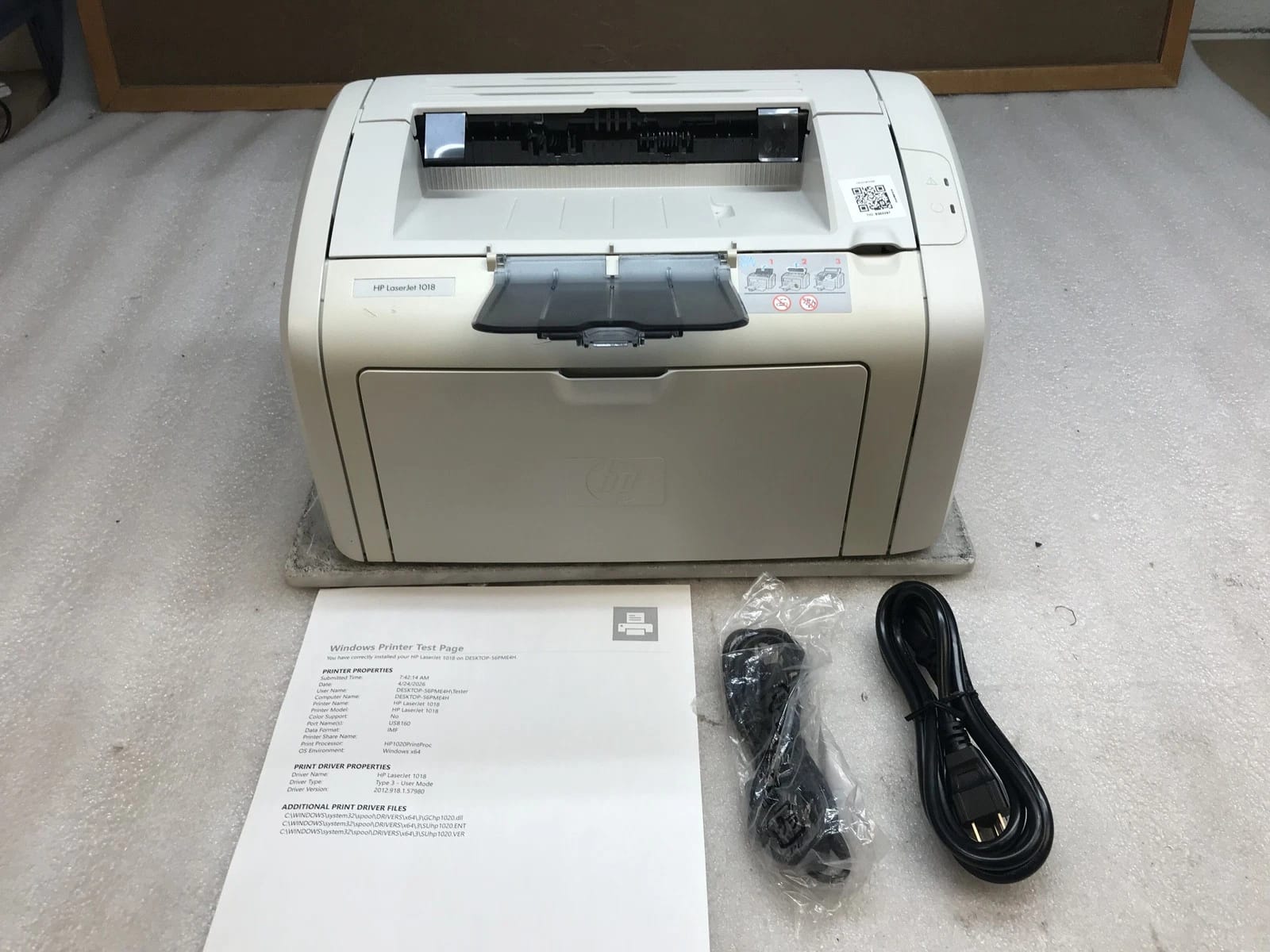 HP Laserjet 1018 CB419A Printers Used - Good