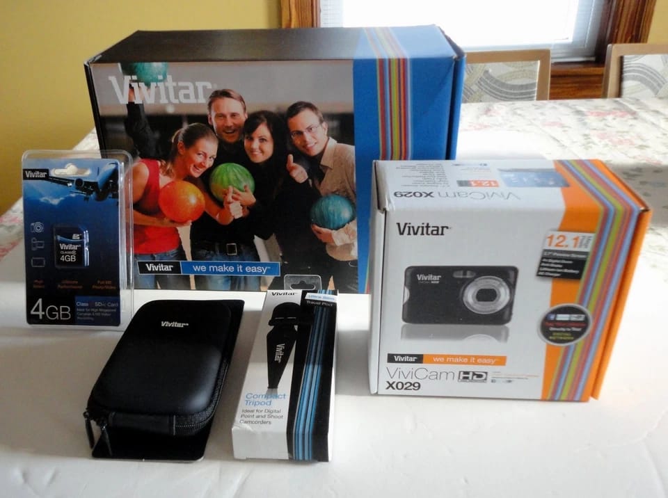 Vivitar X029 Digital Cameras Silver New Body Only