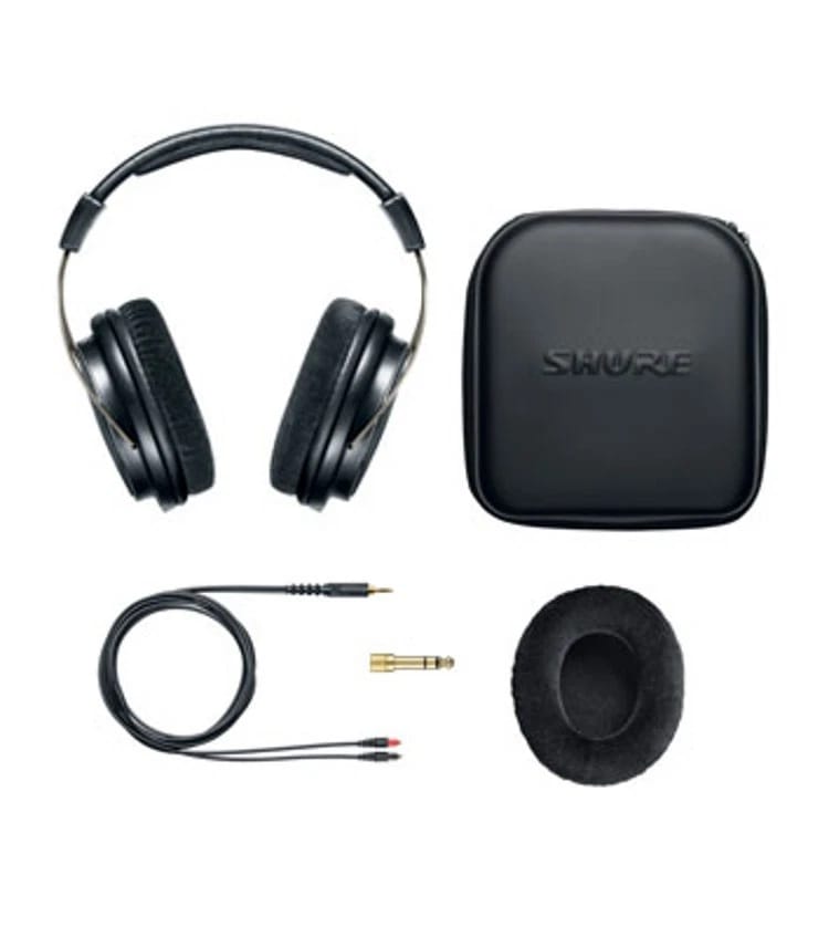 Shure SRH1540-BK Headphones & Earbuds Black New